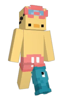 Front of Minecraft skin