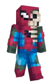 Front of Spoodah's skin