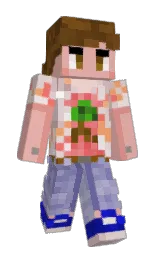 RoundRadish's Minecraft skin wearing the Cherry Blossom cape