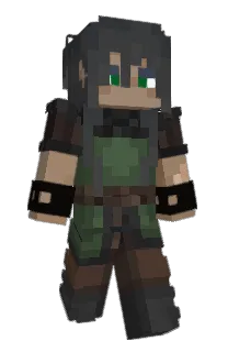 Front of GingerDanger's skin