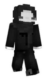 mine shaft and cod gray Minecraft skin — Slim model — first worn by Zzexe