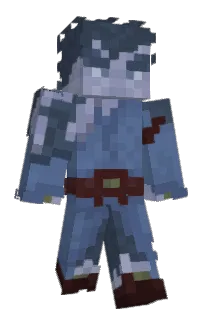 Front of ViXiB's skin