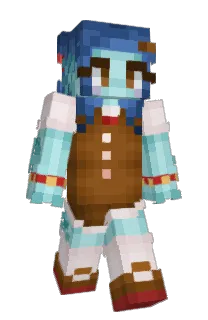 Front of merlow's skin