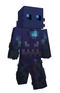 Front of Inflis's skin