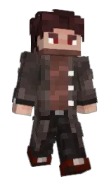 woody brown and dune Minecraft skin — Slim model — first worn by SCreamzAlot