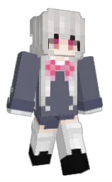 WhiteWish2002's Minecraft skin wearing the Copper cape