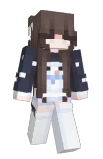 Front of meownia's skin