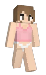 romantic and shadow Minecraft skin — Classic model — first worn by a9t9k