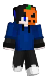 resolution blue and mine shaft Minecraft skin — Classic model — first worn by AgentEthan