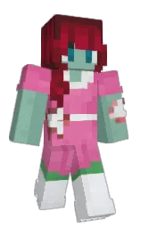 Slim Minecraft skin