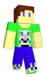 VerWolfi's Minecraft skin wearing the Migrator cape
