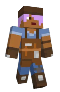Front of SteepScarf's skin