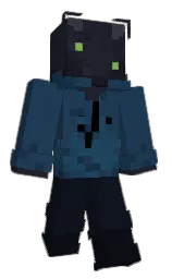El_cato98's Minecraft skin wearing the Twisted cape