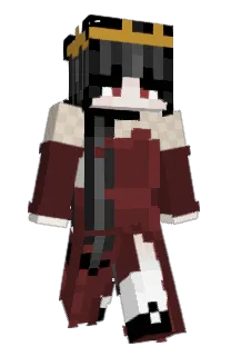 Front of Indicalilac's skin