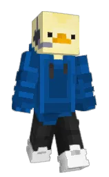 venice blue and catalina blue Minecraft skin — Slim model