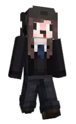 ripEmma's Minecraft skin wearing the Pan cape