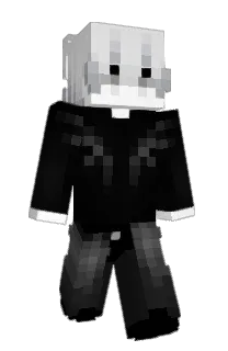 Front of Pleit's skin