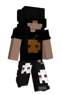Front of Applie's skin