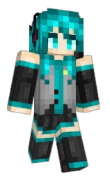 Cyaorn's Minecraft skin wearing the Purple Heart cape