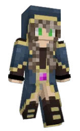 fiord and pickled bluewood Minecraft skin — Slim model — first worn by Dicondylia