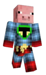 Karton's Minecraft skin wearing the Migrator cape