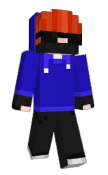 hrqx's Minecraft skin wearing the Builder cape