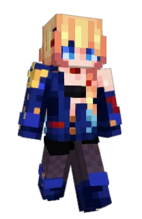Front of Tsgumi's skin