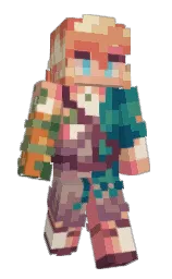 Urkoid's Minecraft skin wearing the Pan cape