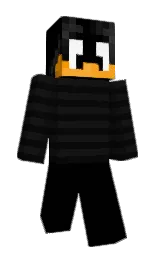 LilVer's Minecraft skin wearing the Menace cape