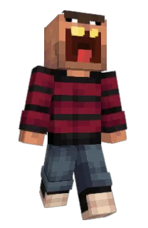 Front of pelecos's skin