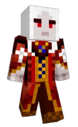 white and alabaster Minecraft skin — Classic model
