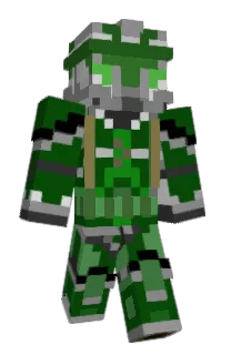 Front of KeksYT's skin