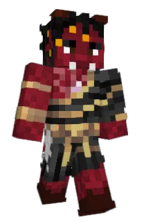 Front of Losohan's skin