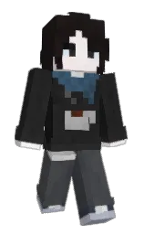 mine shaft and hint of red Minecraft skin — Slim model