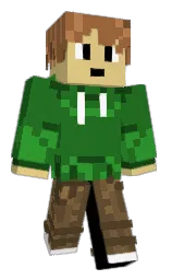 forest green and parsley Minecraft skin — Classic model