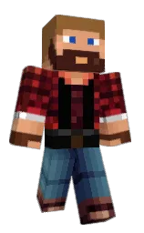 enskls's Minecraft skin wearing the Migrator cape