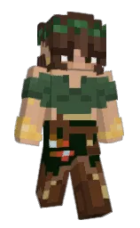 midnight moss and tom thumb Minecraft skin — Slim model — first worn by Mossybug332