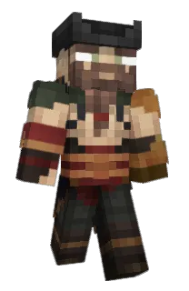 Front of Diw0m's skin
