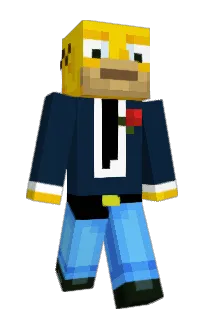 Front of Minecraft skin