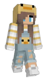 gallery and cascade Minecraft skin — Classic model — first worn by Spookiee13