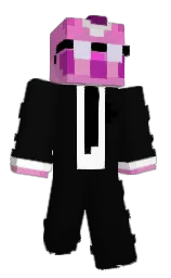 cod gray and shocking Minecraft skin — Classic model — first worn by LS_MR