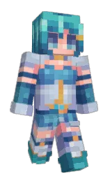 Slim Minecraft skin