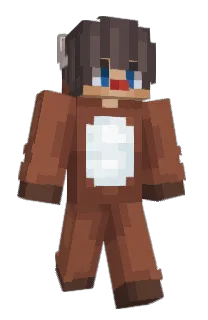 Front of demontic's skin