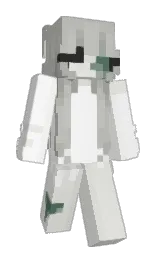 gray nickel and desert storm Minecraft skin — Slim model