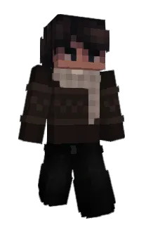 Front of Pinkfluffyant's skin