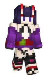 CharismaticBard's Minecraft skin wearing the Migrator cape