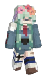 lynch and black Minecraft skin — Slim model — first worn by YuOx404