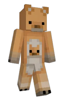 Front of nebik's skin
