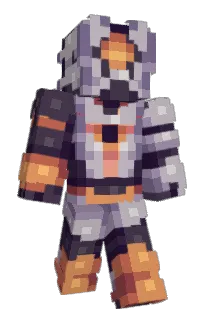 Front of Sibaske's skin