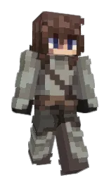 flint and english walnut Minecraft skin — Slim model — first worn by Randolphinnn